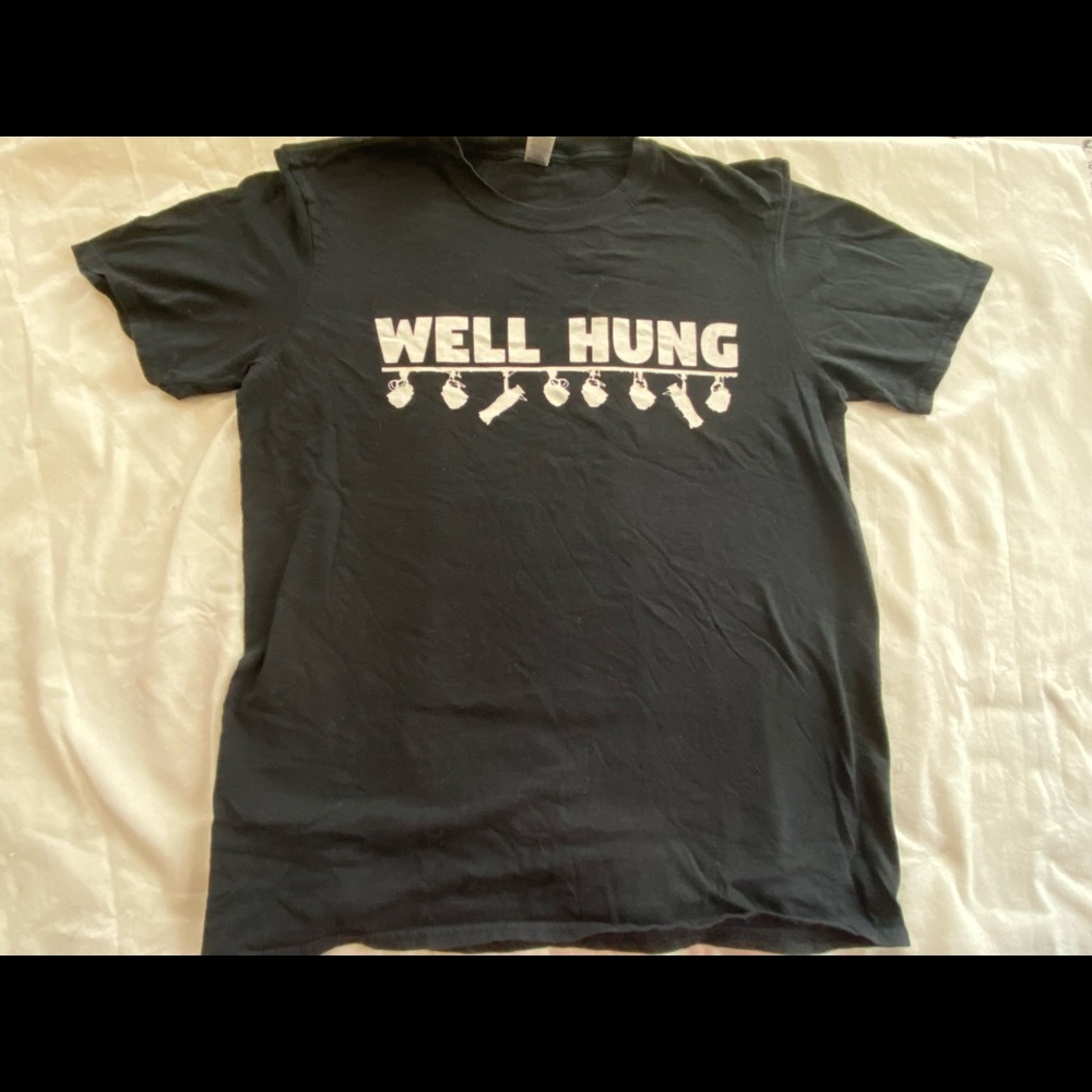Lighting tech well hung tshirt